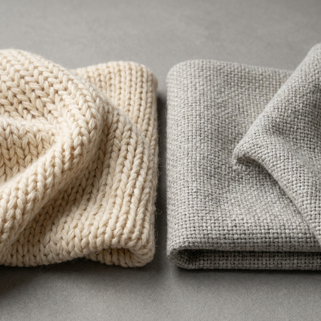Knitted Wool Fabric