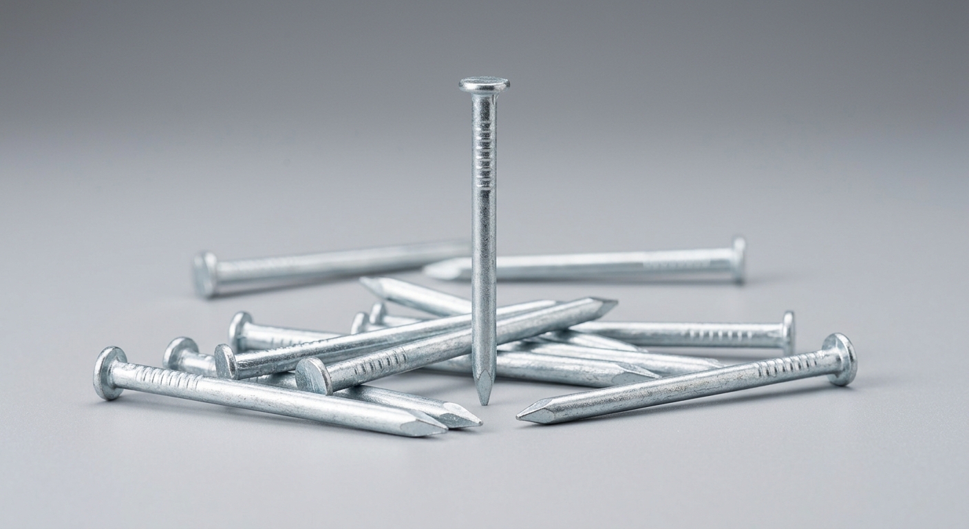 galvanised carbon steel nail
