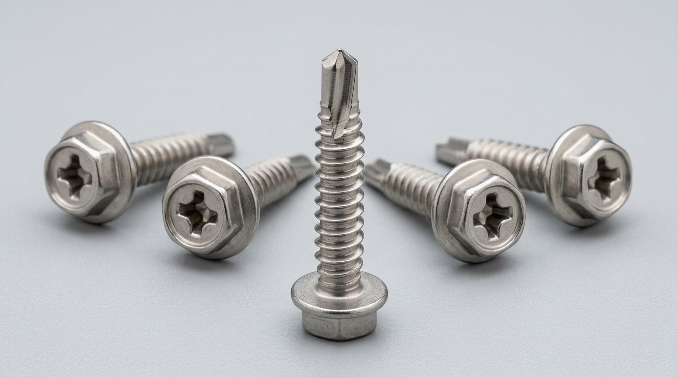 stainless steel self-drilling flange screws stainless steel self-drilling flange screws