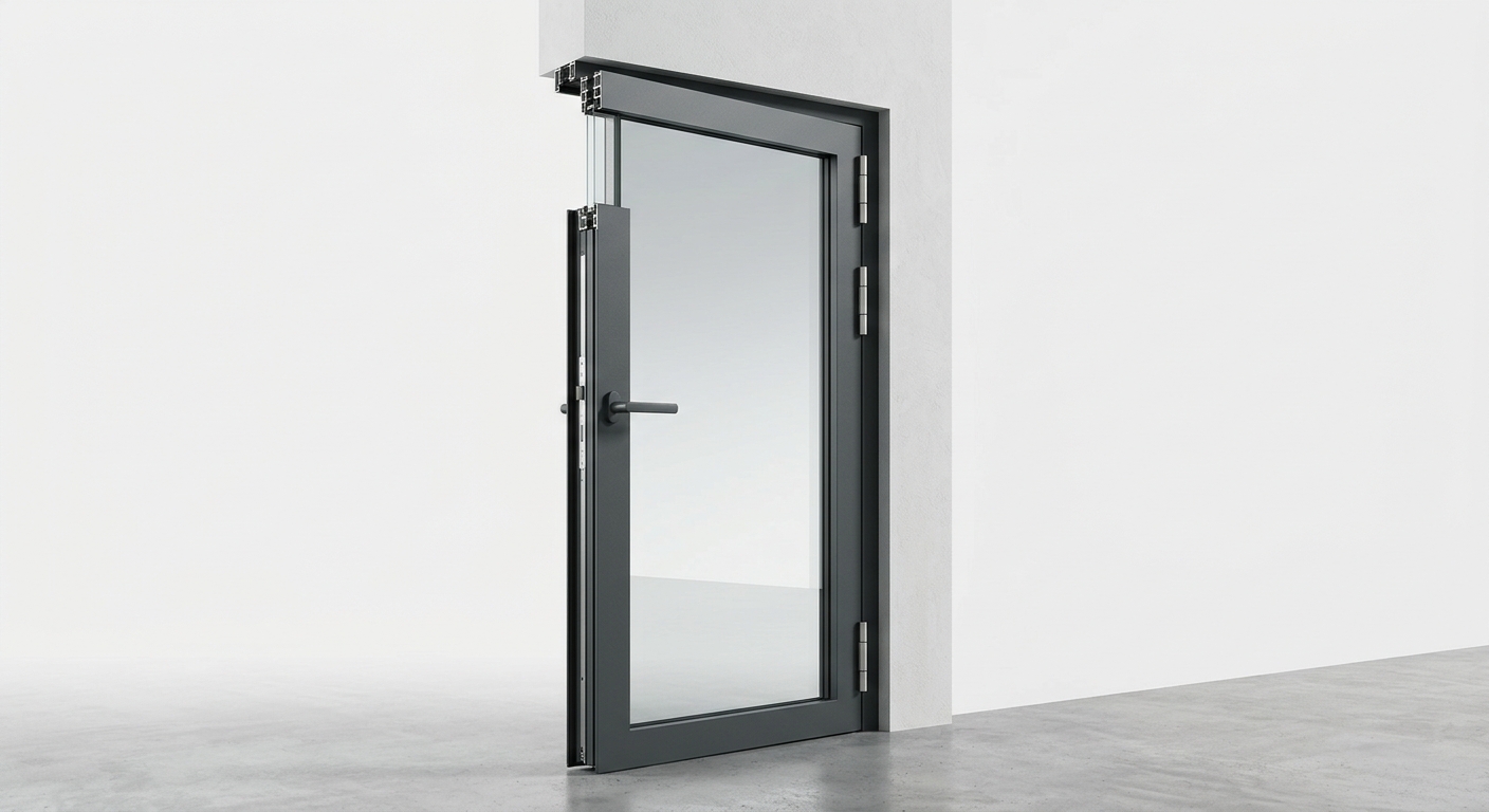 Narrow frame casement doors Narrow frame casement doors