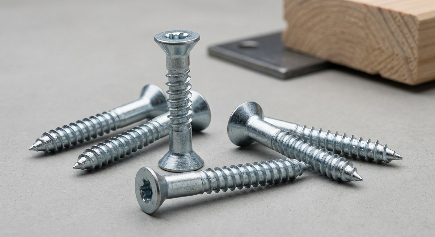 Carbon Steel Countersunk Head Structural Screw Carbon Steel Countersunk Head Structural Screw