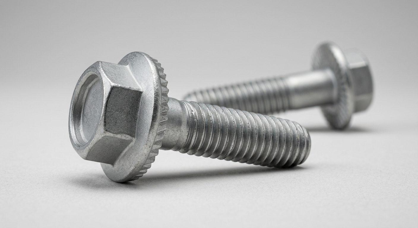 carbon steel hex flange structural screw carbon steel hex flange structural screw